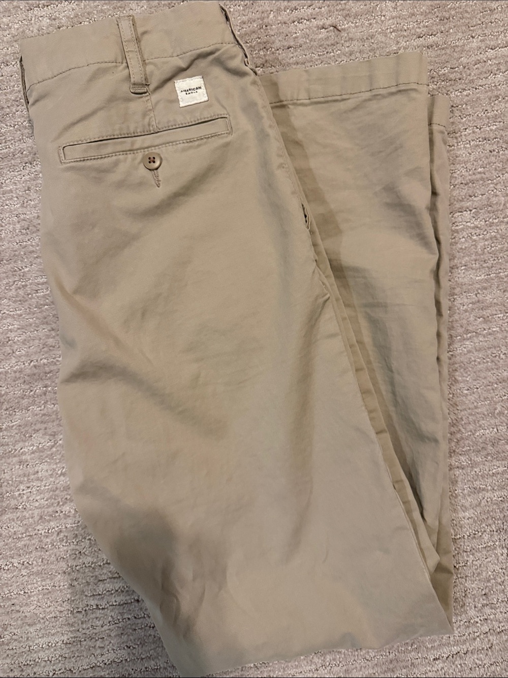 American Eagle Outfitters Men's Chino Pants in Light Khaki 31 x34